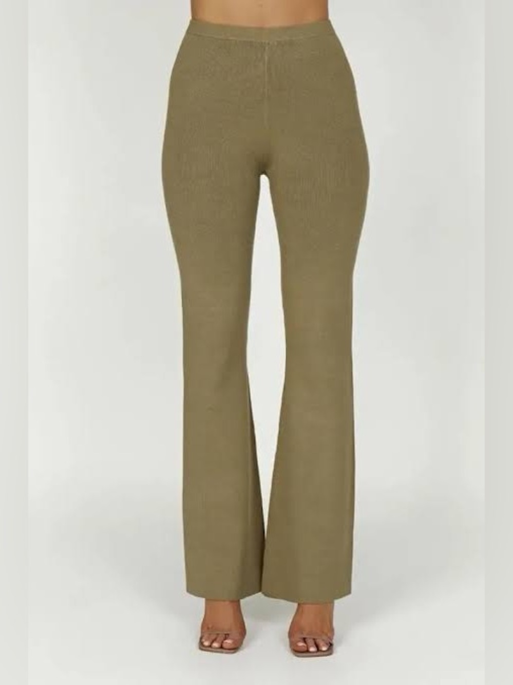 Meshki Rosetta Flare Knit Pants